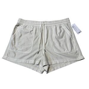 ATHLETA FARALLON Shorts, size women's 20; Tan/Khaki, NEW!